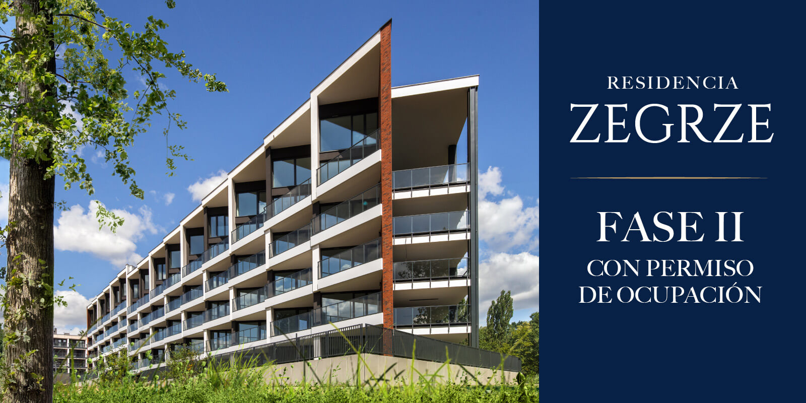 ¡El permiso de ocupación para la segunda fase de Residencia Zegrze ya está disponible!