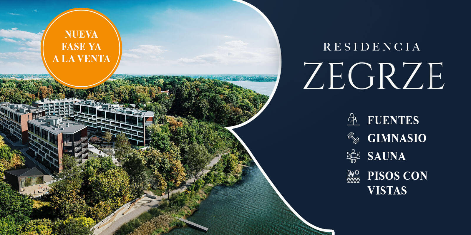 ¡Comienza la venta de la tercera fase de la Residencia Zegrze!