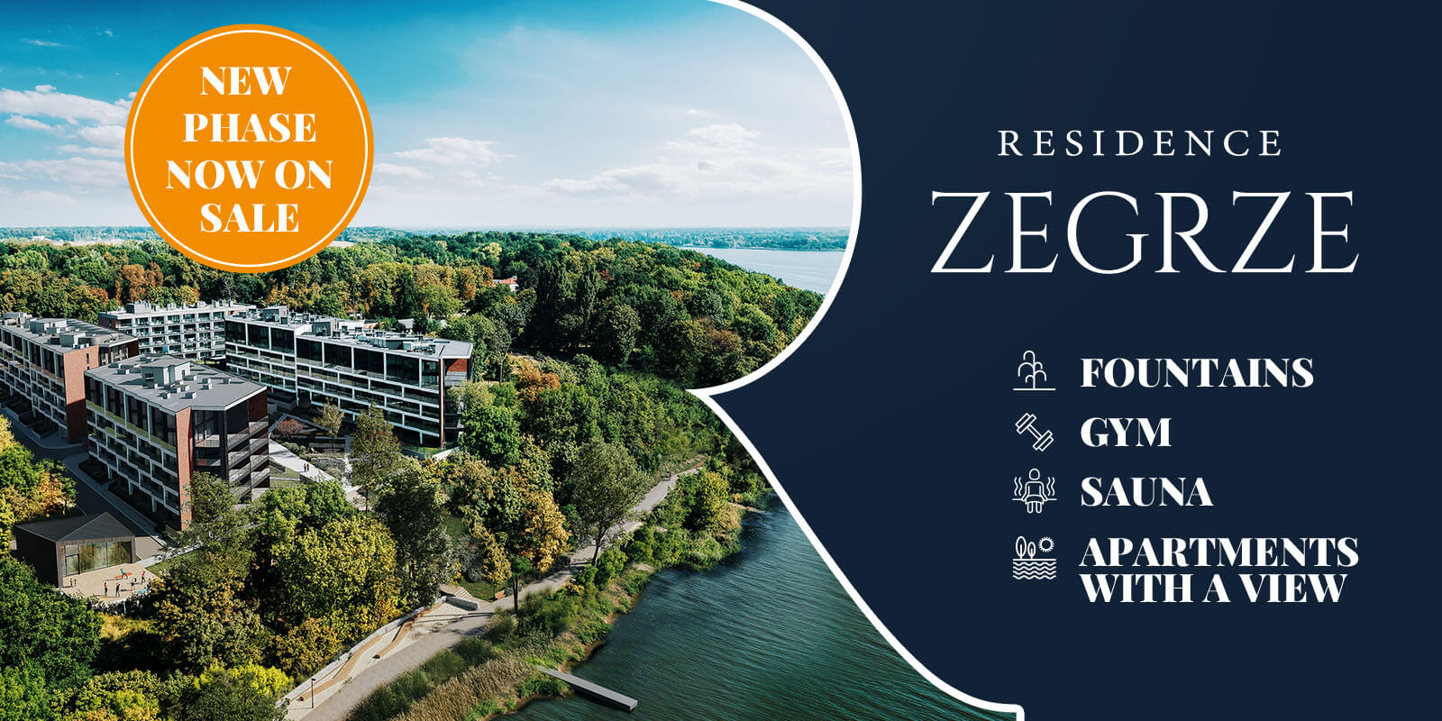 Third stage of Rezydencja Zegrze already on sale!